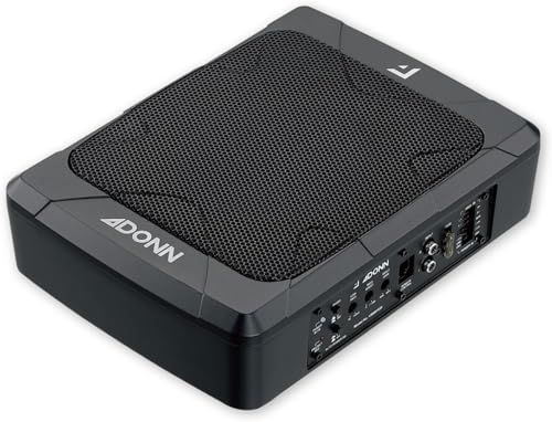 N◆ADONN (アドン) パワードサブウーファー V800PSW 最大出力800W 薄型コンパクト設計 アルミキャビネット採用 RCA・スピーカーライン入力対応 ベースコントローラー付属 過電流保護 車載用サブウーファー (V800PSW) 9a4a26f3 19,891円