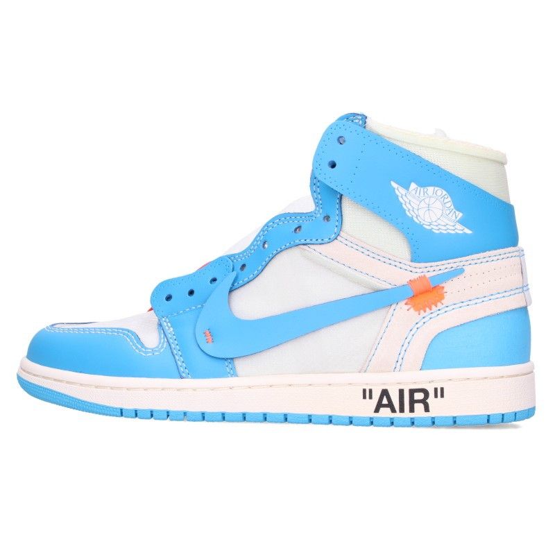 ナイキ オフホワイト AIR JORDAN 1 POWDER BLUE UNC AQ0818-148 エアジョーダン1スニーカー メンズ 26cm 159,315円
