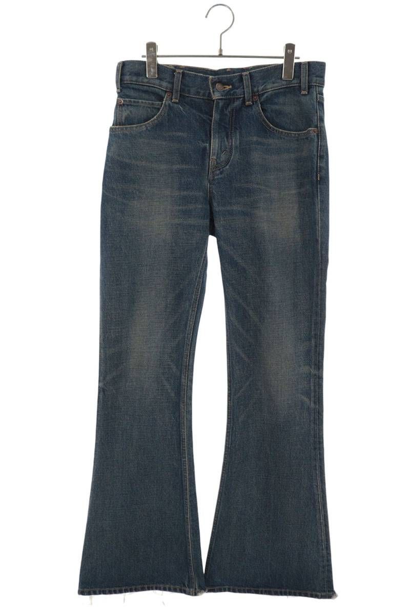 セリーヌ 2N06B365M ウォッシュ加工フレアデニムパンツ レディース 27
