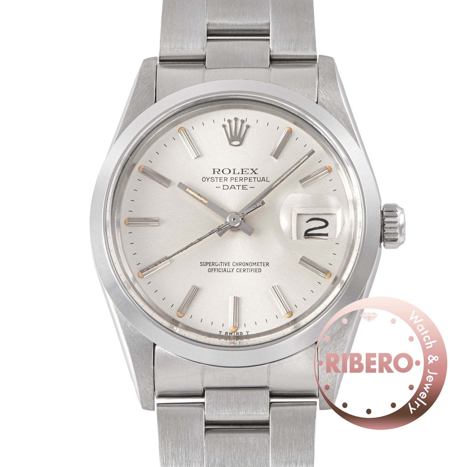 ROLEX ロレックス パーペチュアルデイト 15000 1981年製 ステンレススチール【中古】