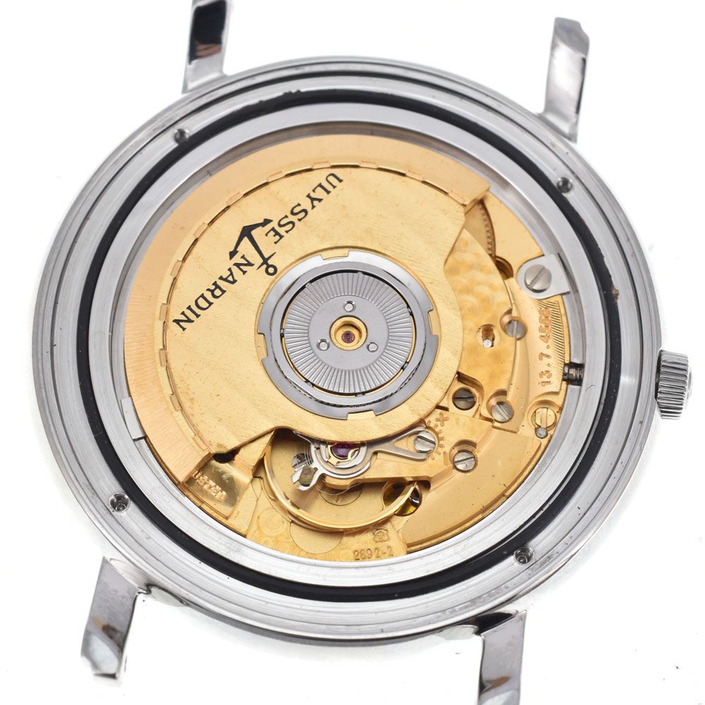 ユリス・ナルダン Ulysse Nardin 133-77 ヴィンテージ デイト Cal.2892