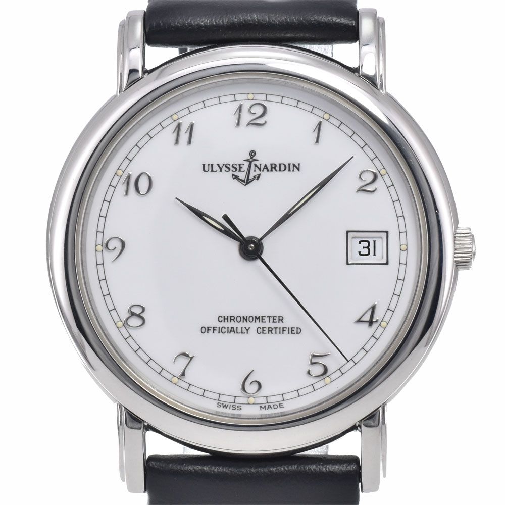 ユリス・ナルダン Ulysse Nardin 133-77 ヴィンテージ デイト Cal.2892