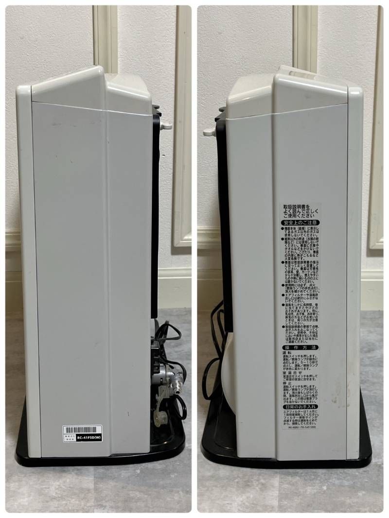 Rinnai ガスファンヒーター 都市ガス RC-41FSD RC-K4001E-1 12年製