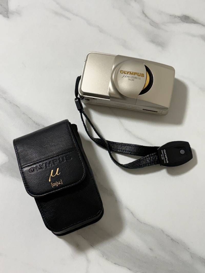 OLYMPUS μ [mju:] ZOOM 115 DELUXE コンパクトフィルムカメラ カメラケース 赤外線 リモコン 現状品 9,360円