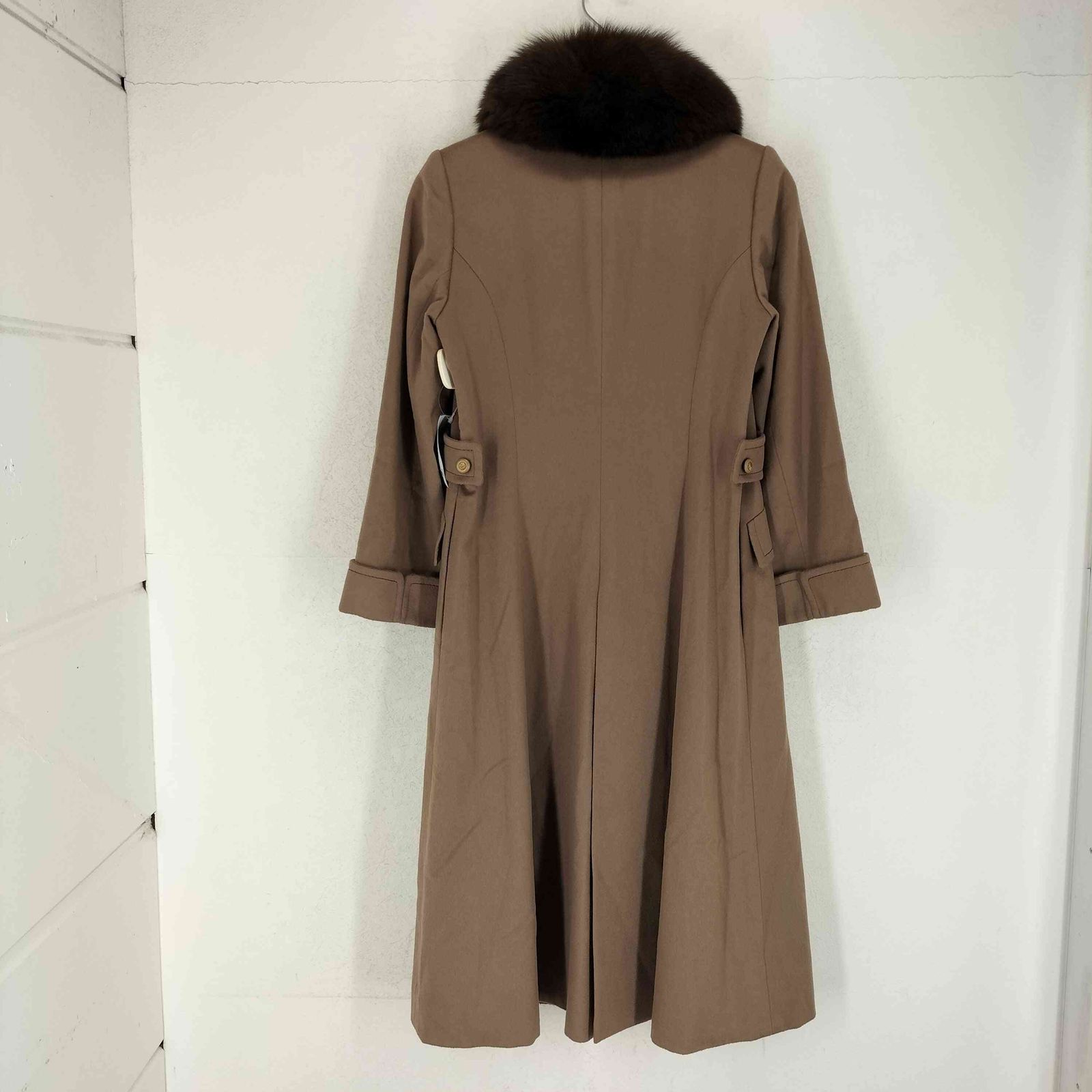 ユーズドフルギ USED古着 HARDY AMIES BOUTIQUE イタリア製 ファー付き