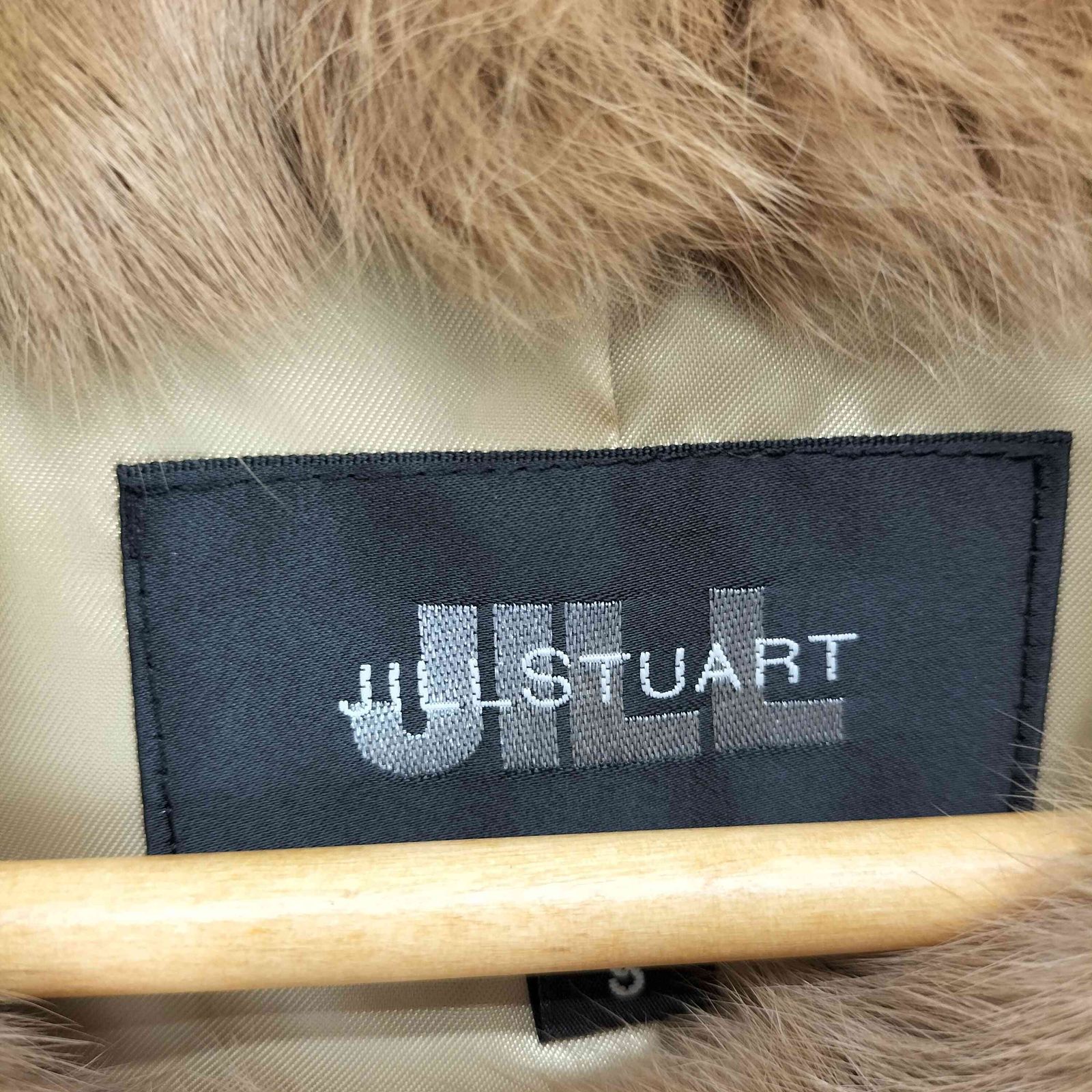 ジルスチュアート JILLSTUART rabbit fur ラビットファージャケット 