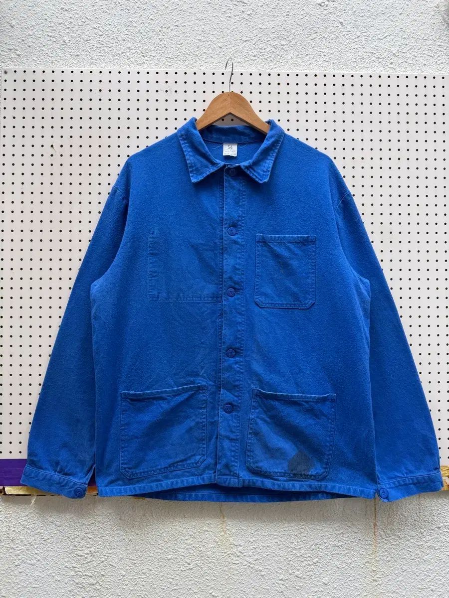 1980年代 FADED BLUE WASHED フレンチワークジャケット