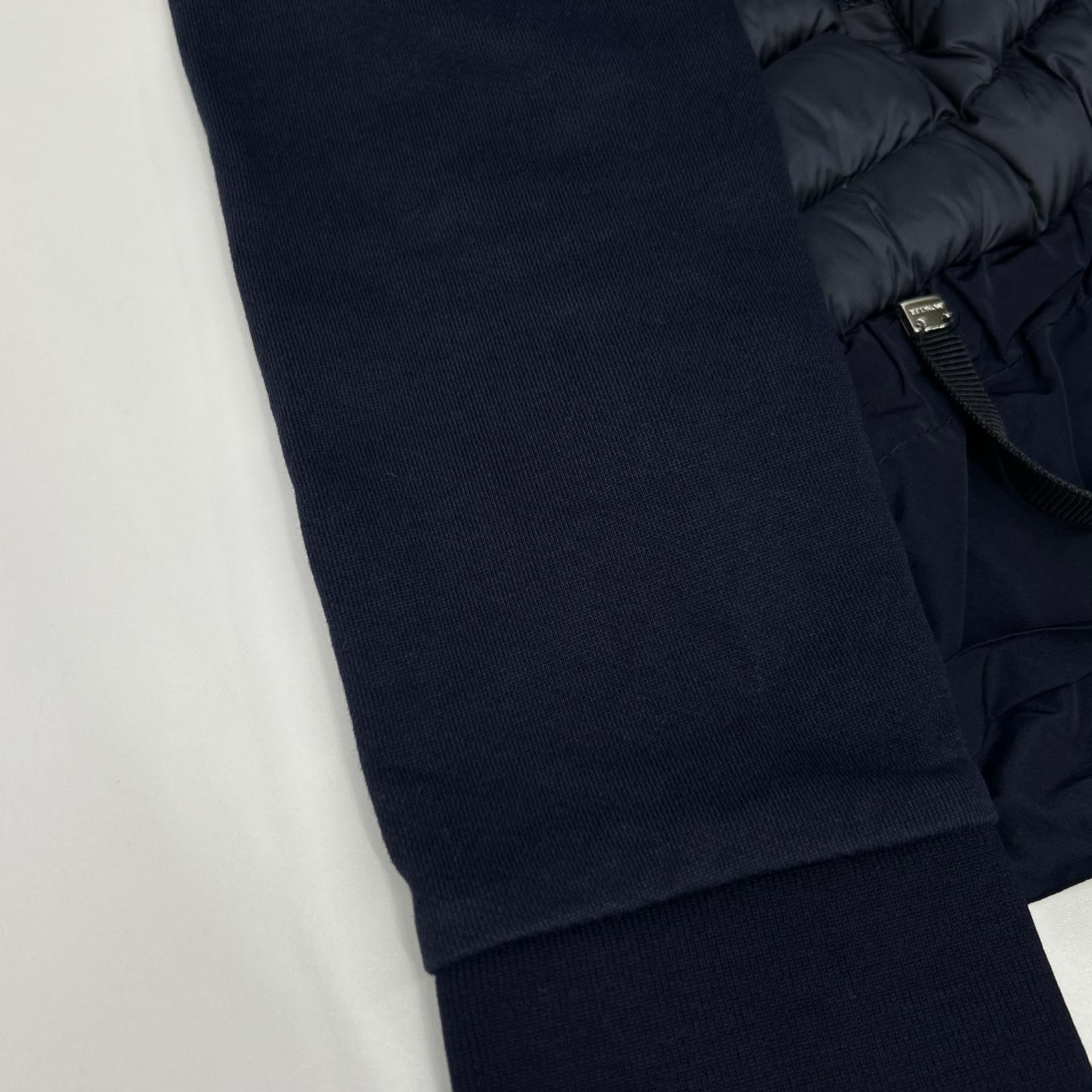 MONCLER モンクレール MAGLIA CARDIGAN ネイビー 切替ジャケット XS