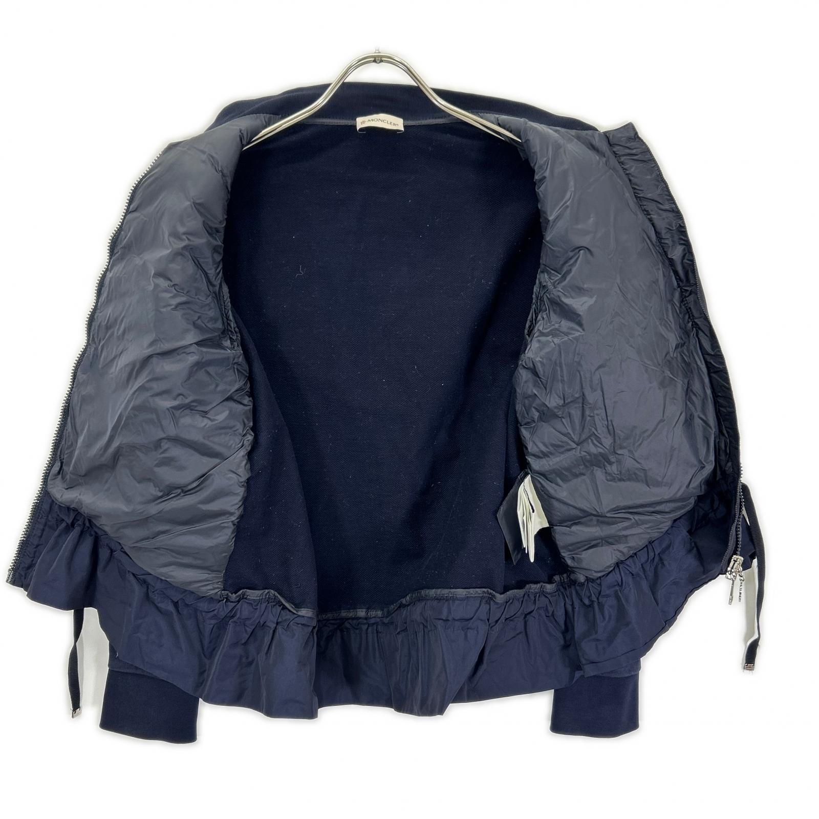 MONCLER モンクレール MAGLIA CARDIGAN ネイビー 切替ジャケット XS