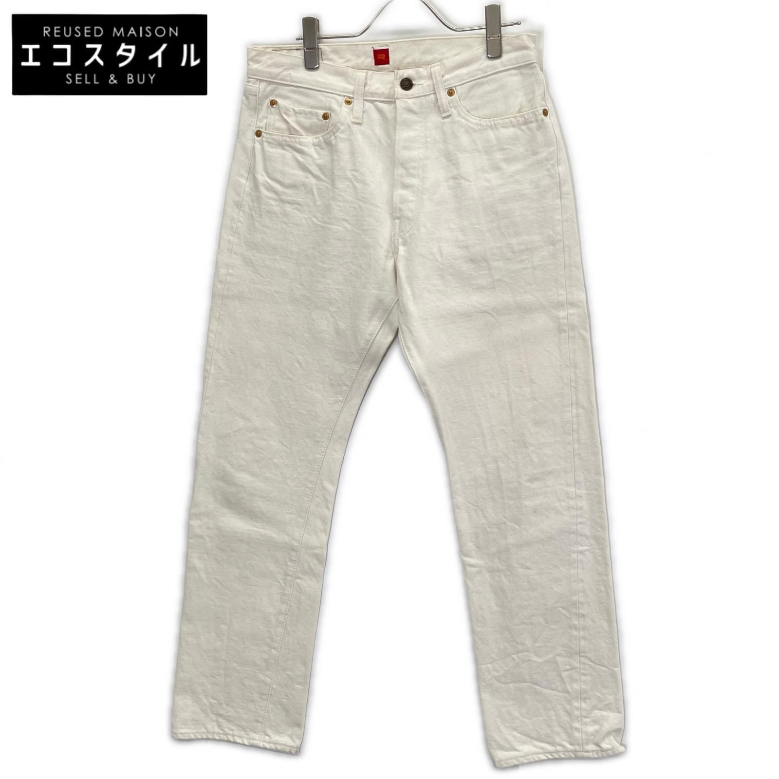 RESOLUTE　リゾルト　AA 710 10th ホワイト デニムパンツ　W32　L31 9,687円