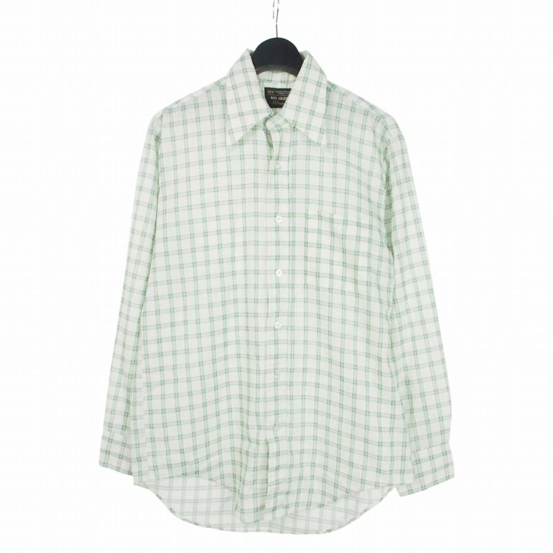 ヴィンテージ VINTAGE ジェイシーペニー JCPenney チェックシャツ 長袖 15½ - 33 グリーン系