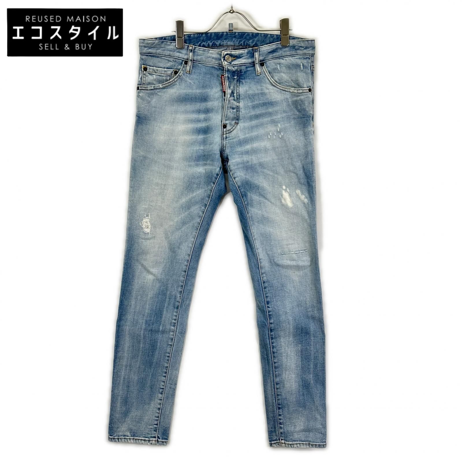 DSQUARED2 ディースクエアード S74LB1354 インディゴ COOL GUY JEAN 