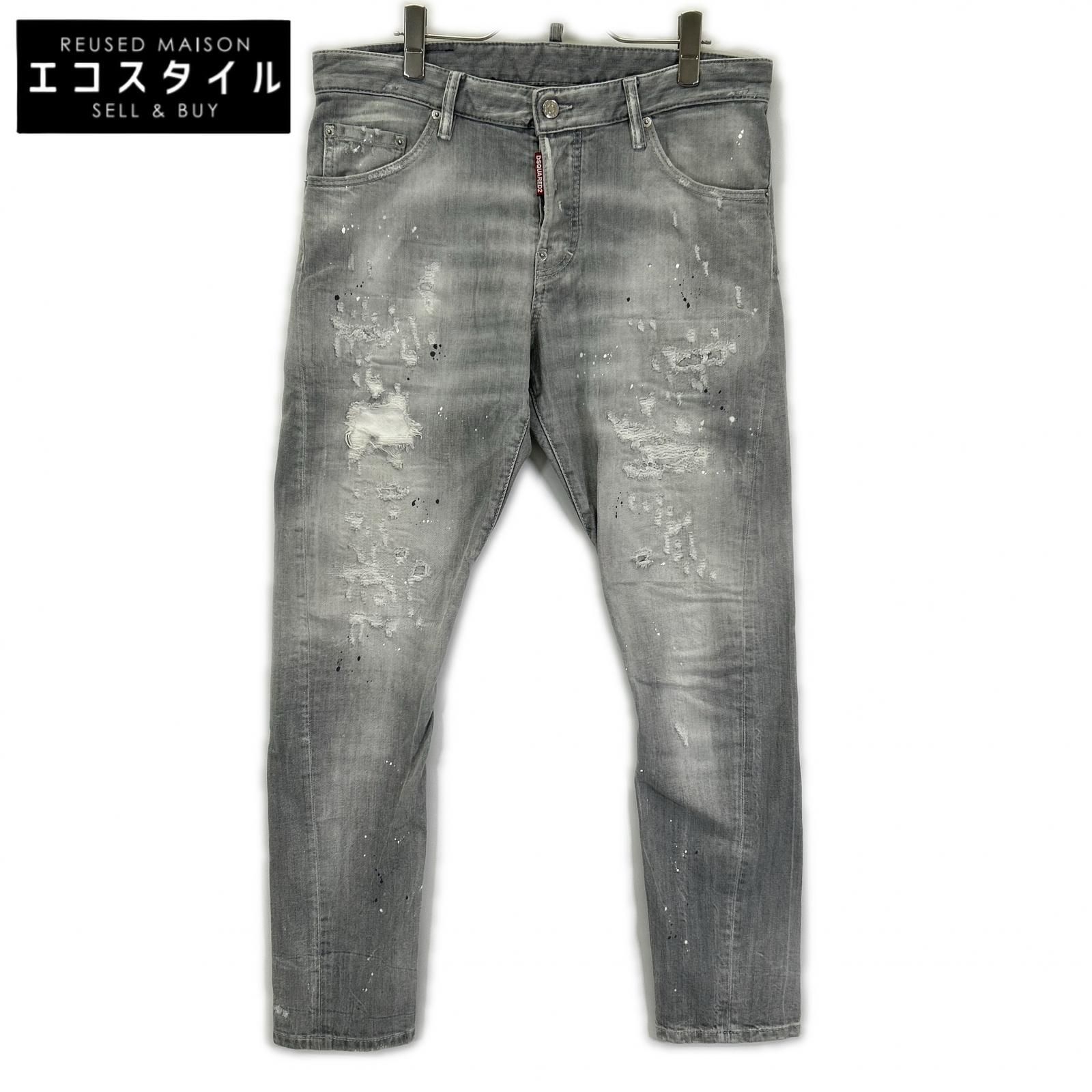 DSQUARED2 ディースクエアード S74LB1245 ブラック SEXY TWIST JEAN 
