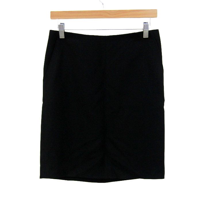 アドーア タイトスカート ボトムス ストレッチ レディース 38サイズ ブラック ADORE 【中古】