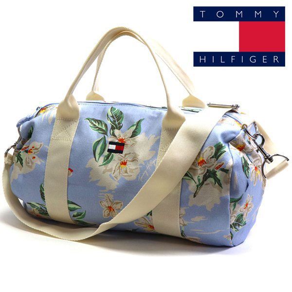 トミーヒルフィガー ショルダーバッグ レディース TOMMY HILFIGER ミニボストンバッグ 花柄 XB02198 970