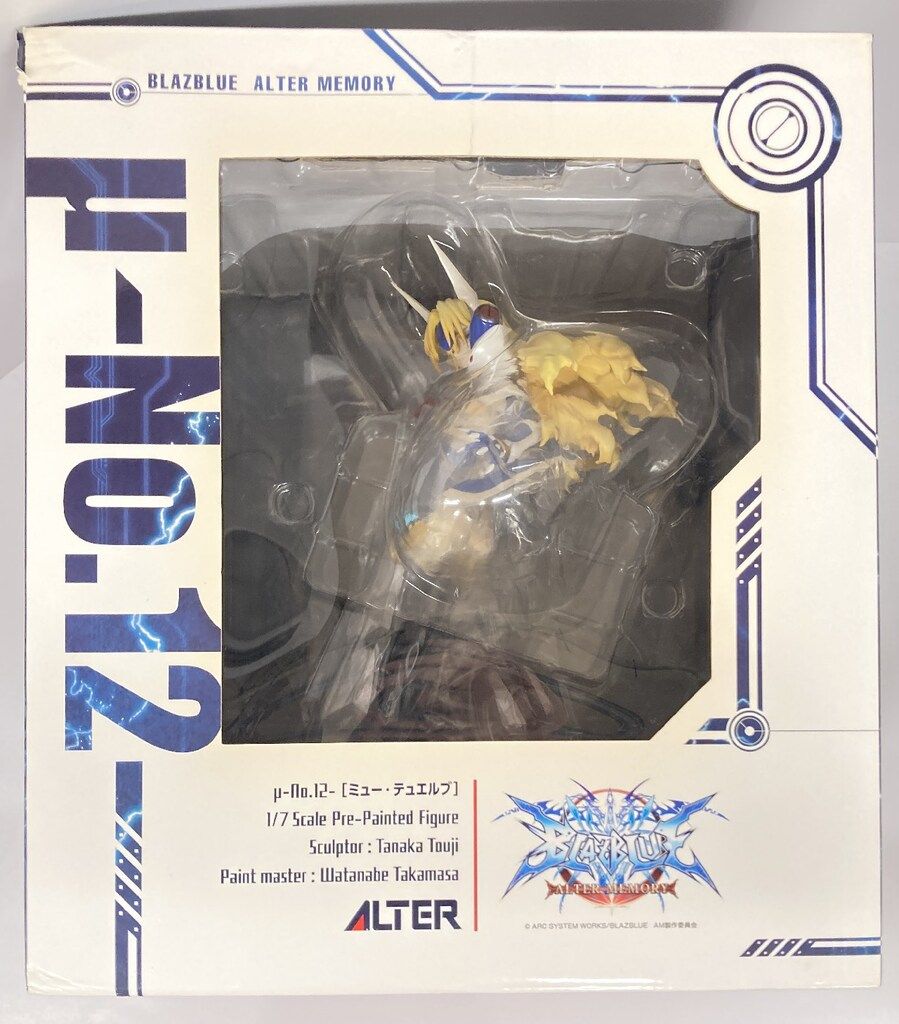 ALTER 1/7スケール BLAZBLUE ALTER MEMORY μNo.12 ミュー・テュエルブ