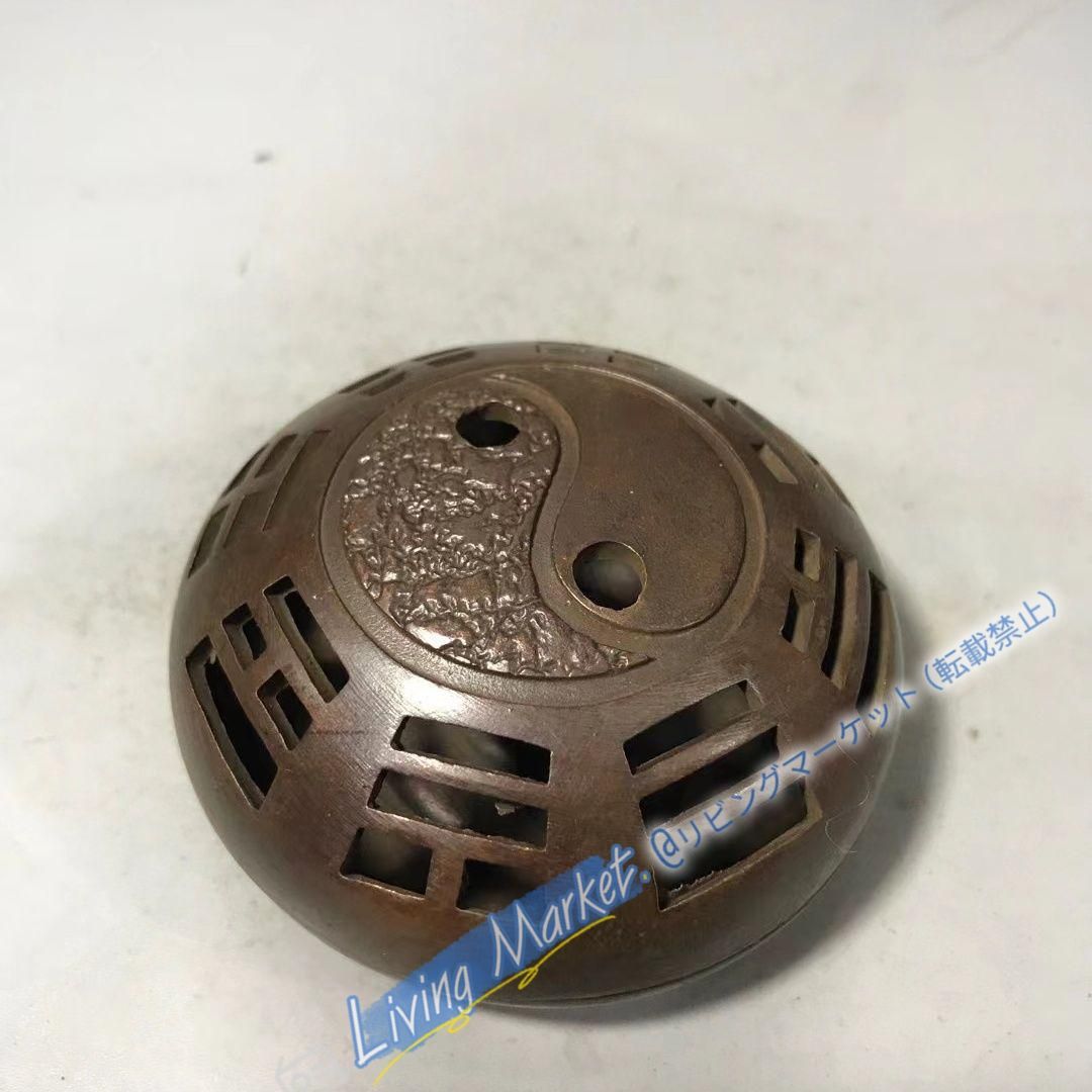 八卦炉 香炉 銅製 装飾品 工芸品 美術品 置物 CZW728P667