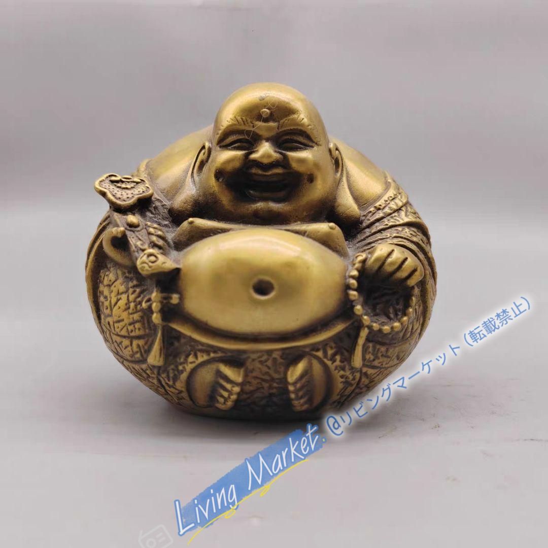 仏教美術 弥勒仏像 大腹仏 開運 風水 招財 置物 工芸品 CZW728P456 16,052円