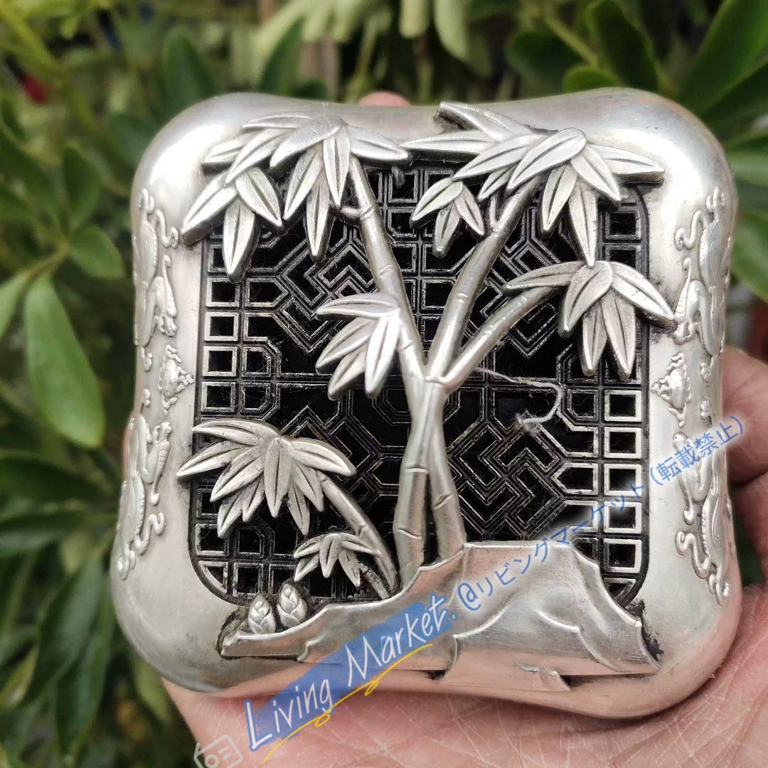 銅製 竹盤香炉 茶道薫香器 点香焚焚香器 香道具 装飾品 工芸品 置物 CZW728P143