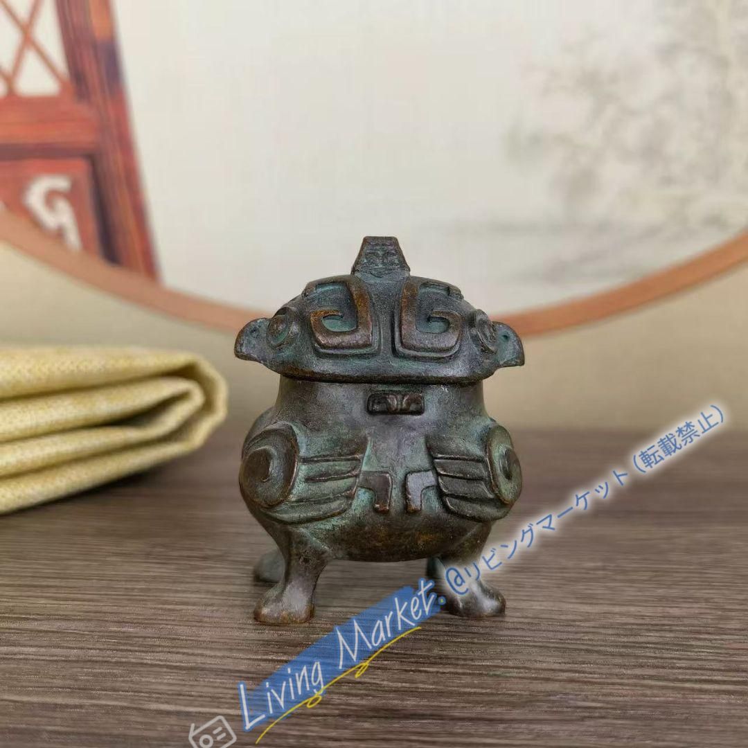 銅製 鶴尊 茶道具 香道具 装飾品 工芸品 置物 CZW728P340 6,282円