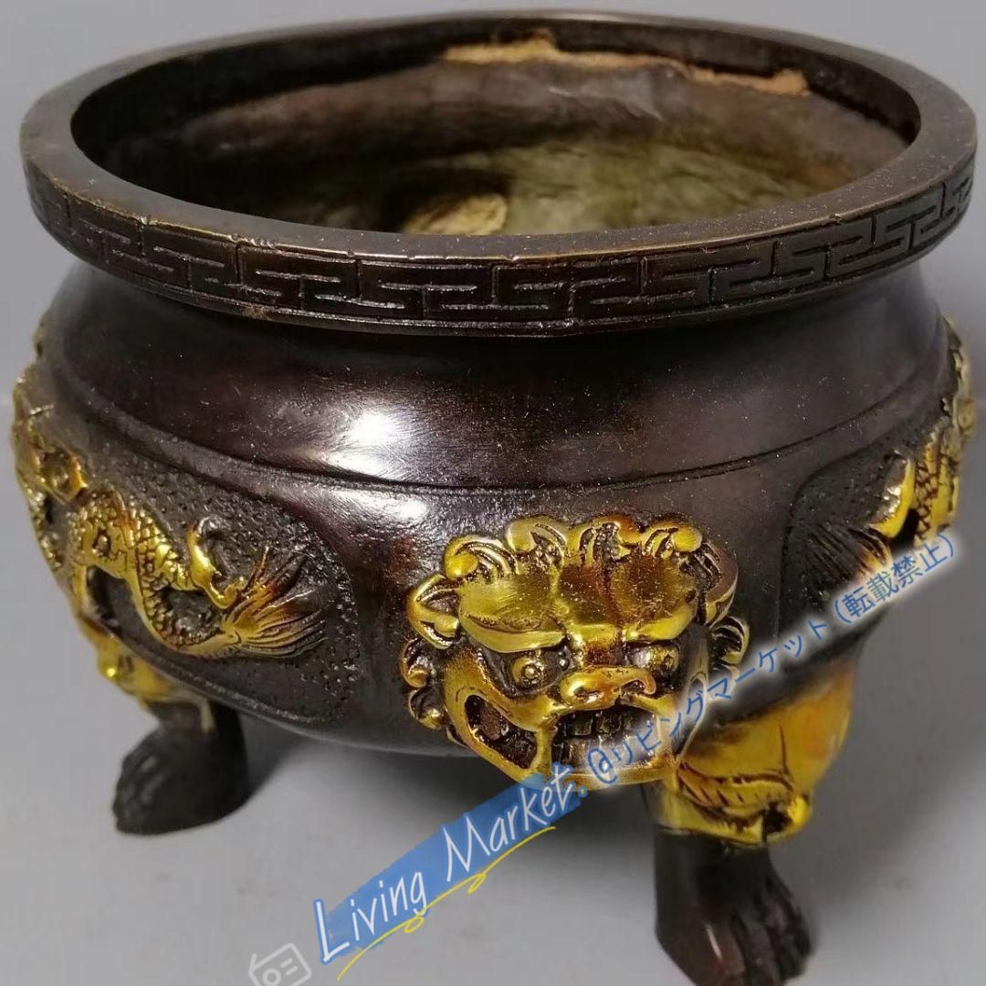 双龍戯珠塔香炉 香道具 仏具 工芸品 美術品 置物 美術品・アンティーク 双龍戯珠塔香炉 香道具 仏具 工芸品 美術品 置物 美術品・アンティーク