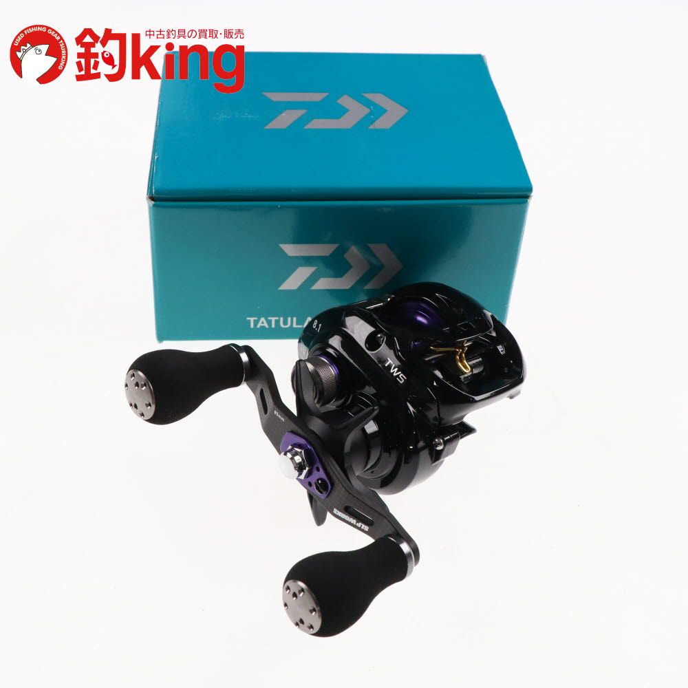 ダイワ 17 タトゥーラ SV TW 8.1R SLPカスタム /H204M 極上品 ブラックバス バス バス釣り ベイトリール 小型 ロッド リール ルアー 中古