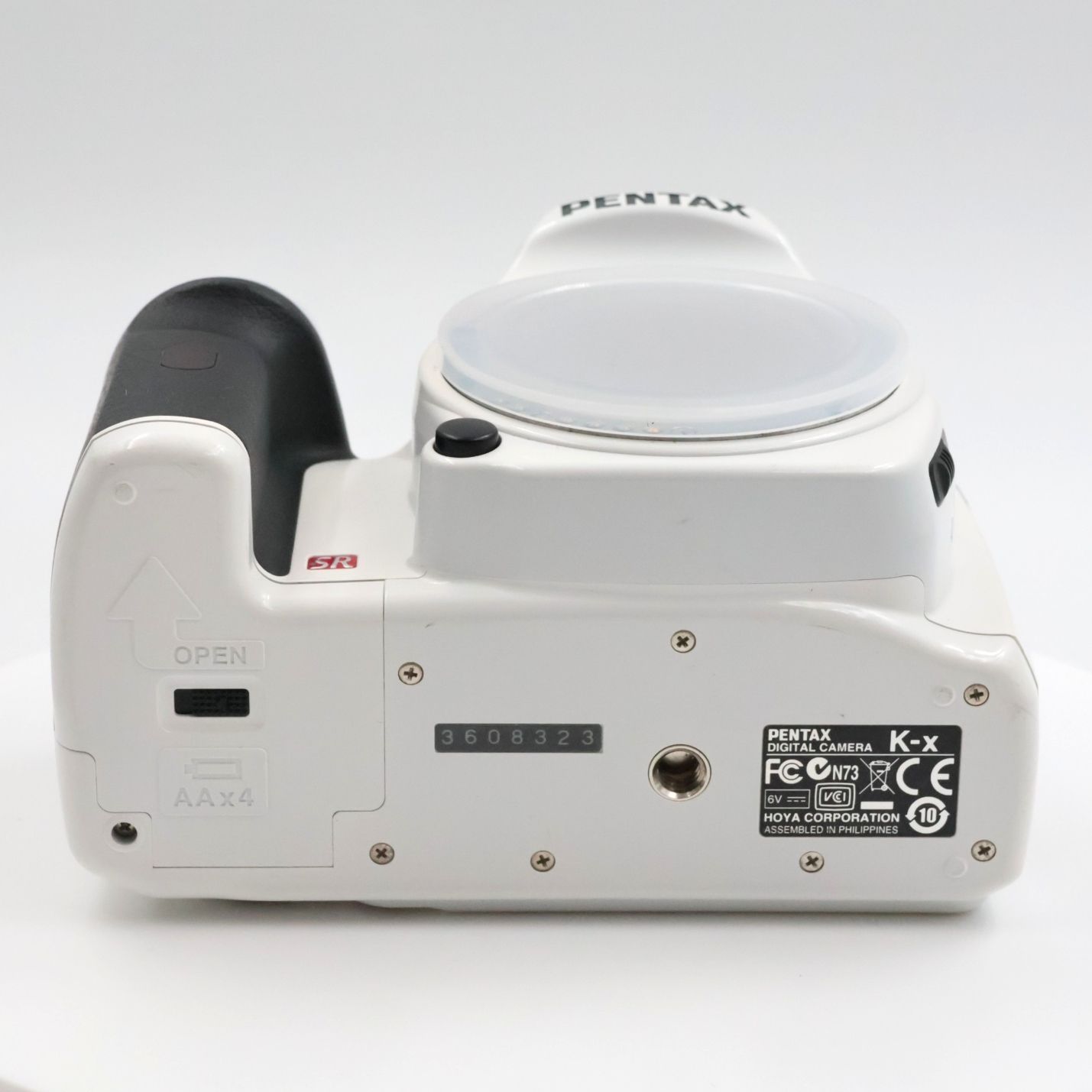 □シャッター数7943枚！良品□ PENTAX K-x ホワイト レンズキット