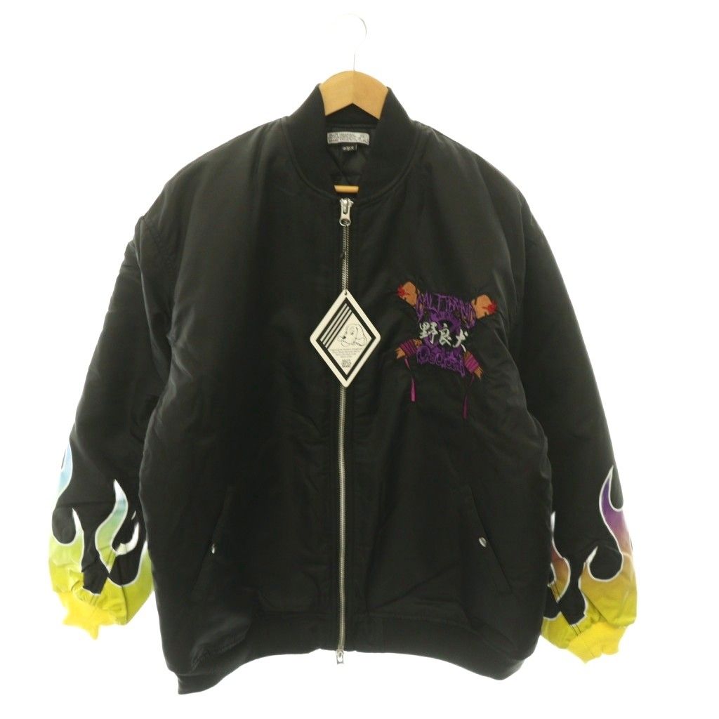 ガルフィー GALFY × 大江戸隊コラボ OED KUGI BAT MA-1 ボンバー
