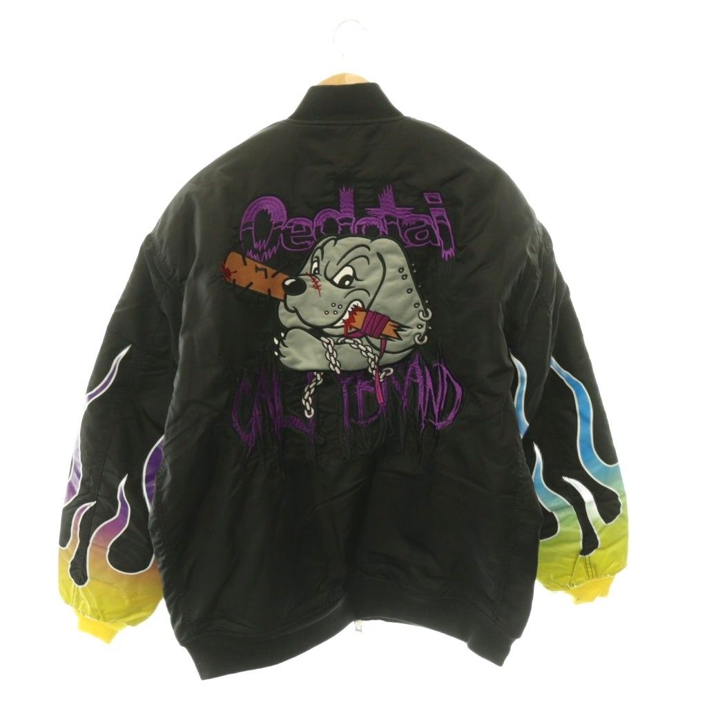 ガルフィー GALFY × 大江戸隊コラボ OED KUGI BAT MA-1 ボンバー