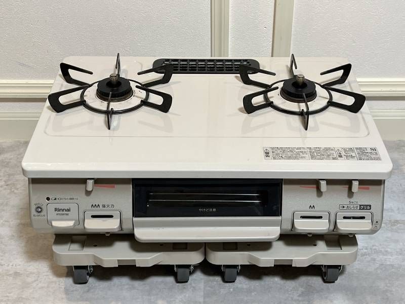 Rinnai ガステーブル RT67JH RTE597BEL LPガス用 23年製 グリル付ガステーブルガスコンロ・ガステーブル