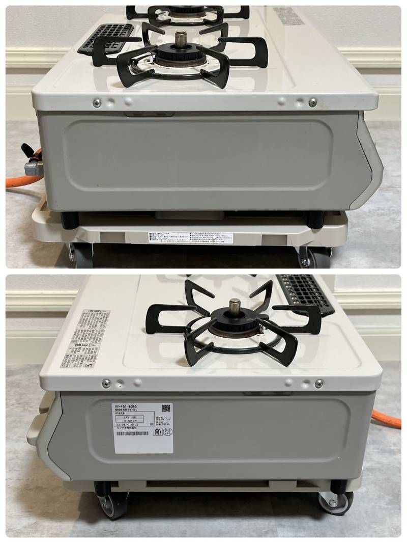 Rinnai　ガステーブル　LPガス用　RTE597BE Rinnai ガステーブル RT67JH RTE597BEL LPガス用 23年製 グリル付ガス