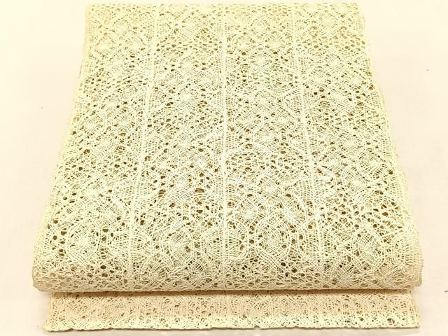 平和屋着物＊夏物　八寸名古屋帯　間道　正絹　逸品　CABK1389fb