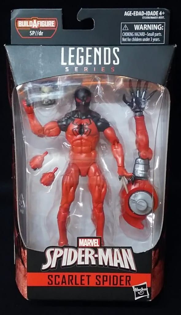 HASBRO SP//DR SPIDER MAN SCARLET SPIDER 6インチ