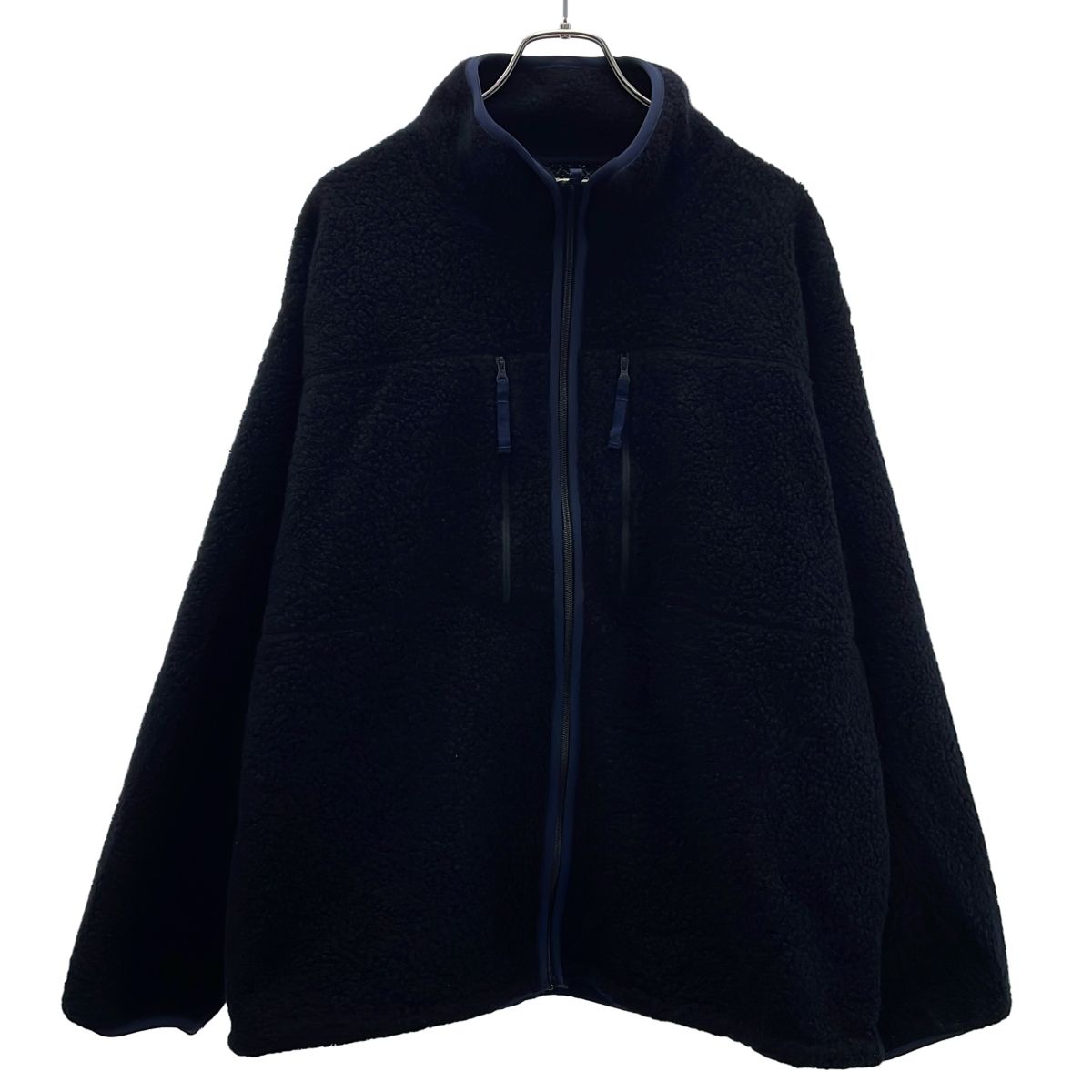 Pilgrim Surf+Supply ピルグリム サーフ サプライ Antonio Wool Zip Up フリースジャケット 36-13-0297-156 ネイビー XL 6,825円