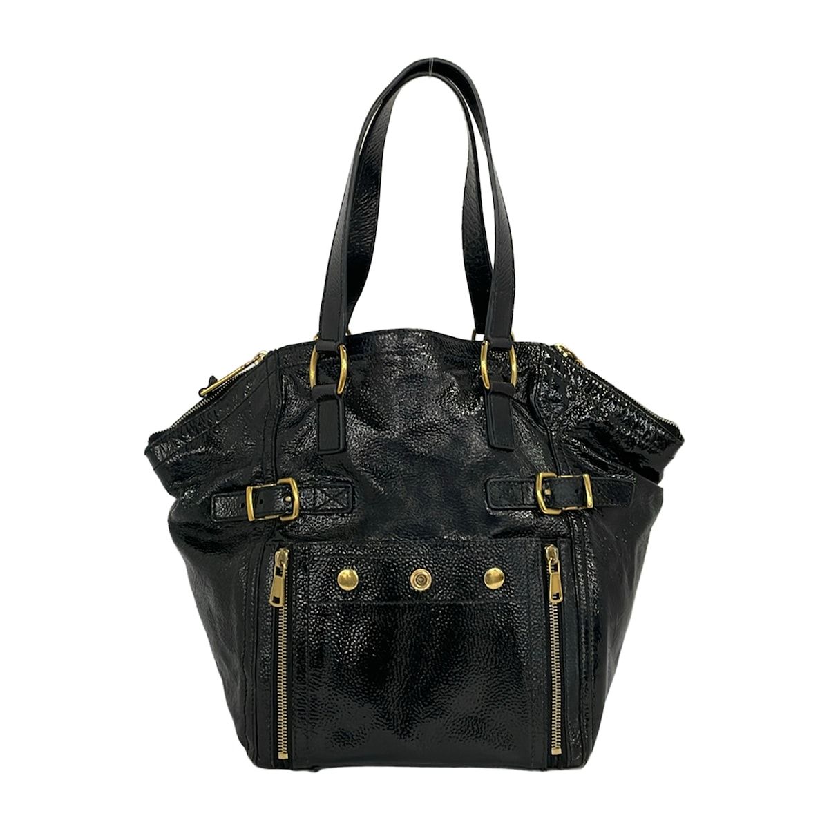 YvesSaintLaurent rivegauche (YSL)(イヴサンローランリヴゴーシュ) ハンドバッグ ダウンタウン 202649 黒 レザー