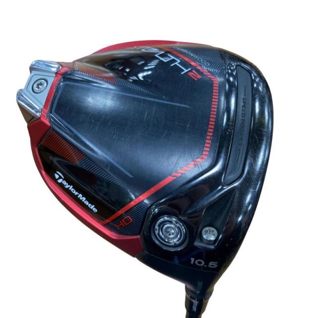 【中古】 テーラーメイド STEALTH2 HD 10.5° ドライバー DR TENSEI RED TM50(STEALTH DR) (フレックスS) メンズ 男性用 右利き 右用 Cランク ゴルフクラブ