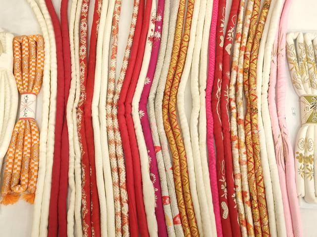 平和屋着物[]七五三　女の子　和装小物　帯締め20本セット　アンティーク　丸ぐけ　刺繍　金銀糸　逸品　未使用あり　AABJ5592ja 14,625円