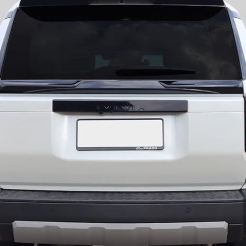 N★TAIFY ランドクルーザー250 テールゲートガーニッシュ リアバンパー アッパー ガーニッシュ 新型 LAND CRUISER 250系 専用 ABS製 1P【ブラック】LX-29-BK