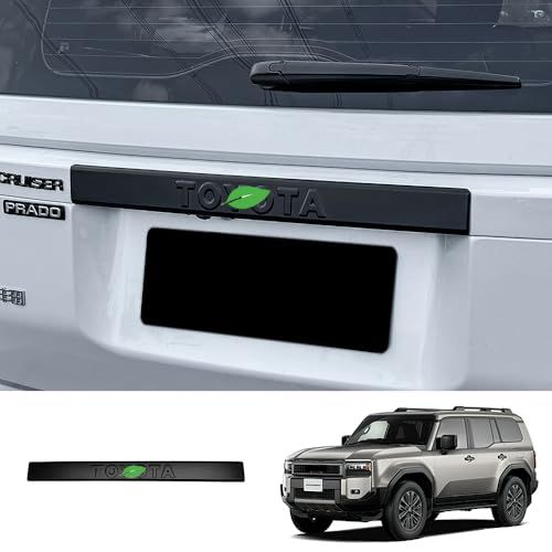 N★Onami トヨタ ランドクルーザー250 テールゲートガーニッシュ リアバンパー アッパー ガーニッシュ 新型 LAND CRUISER 250系 専用 ABS製 1P【マットブラック】PRD-29-MB