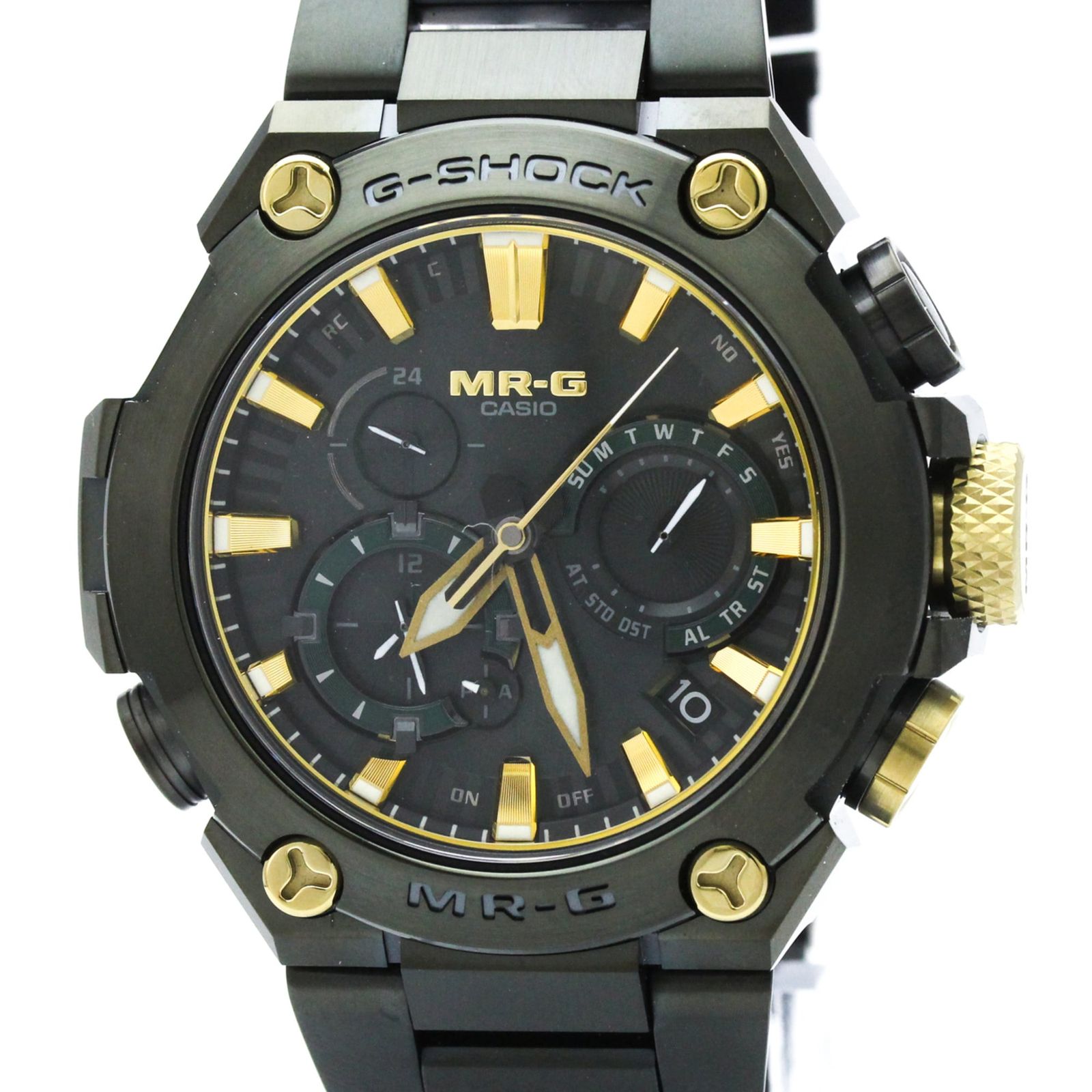 カシオ (CASIO) G-SHOCK 鐵色 Bluetooth 電波ソーラー メンズ 時計 MRG-B2000BG-3AJR (未使用)