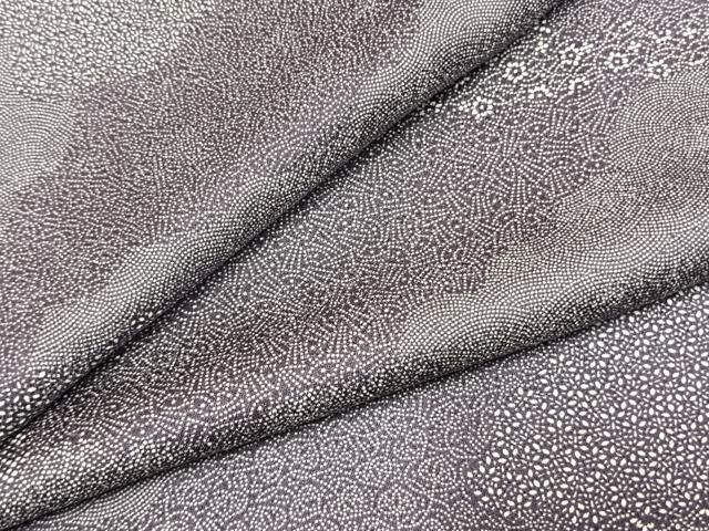 平和屋着物●江戸小紋　雲取り花文　正絹　逸品　AABK1282fy 29,250円