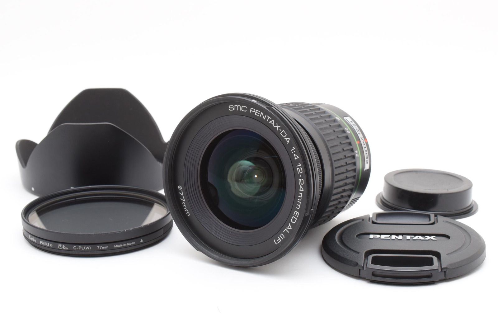 ◇◆ 完動極美品 ペンタックス Pentax SMC PENTAX-DA 12-24mm f4 ED AL IF 広角 MFレンズ 動作確認済 5070 ◆◇