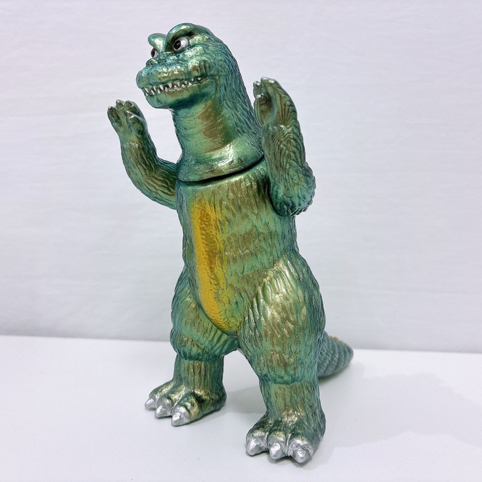 サンガッツ本舗 東宝怪獣総進撃 総進撃ゴジラ メタグリーン ソフビ