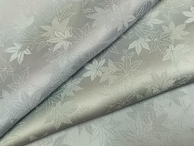 平和屋着物●上質な小紋　舞葉文　暈し染め　正絹　逸品　AABJ4353fy