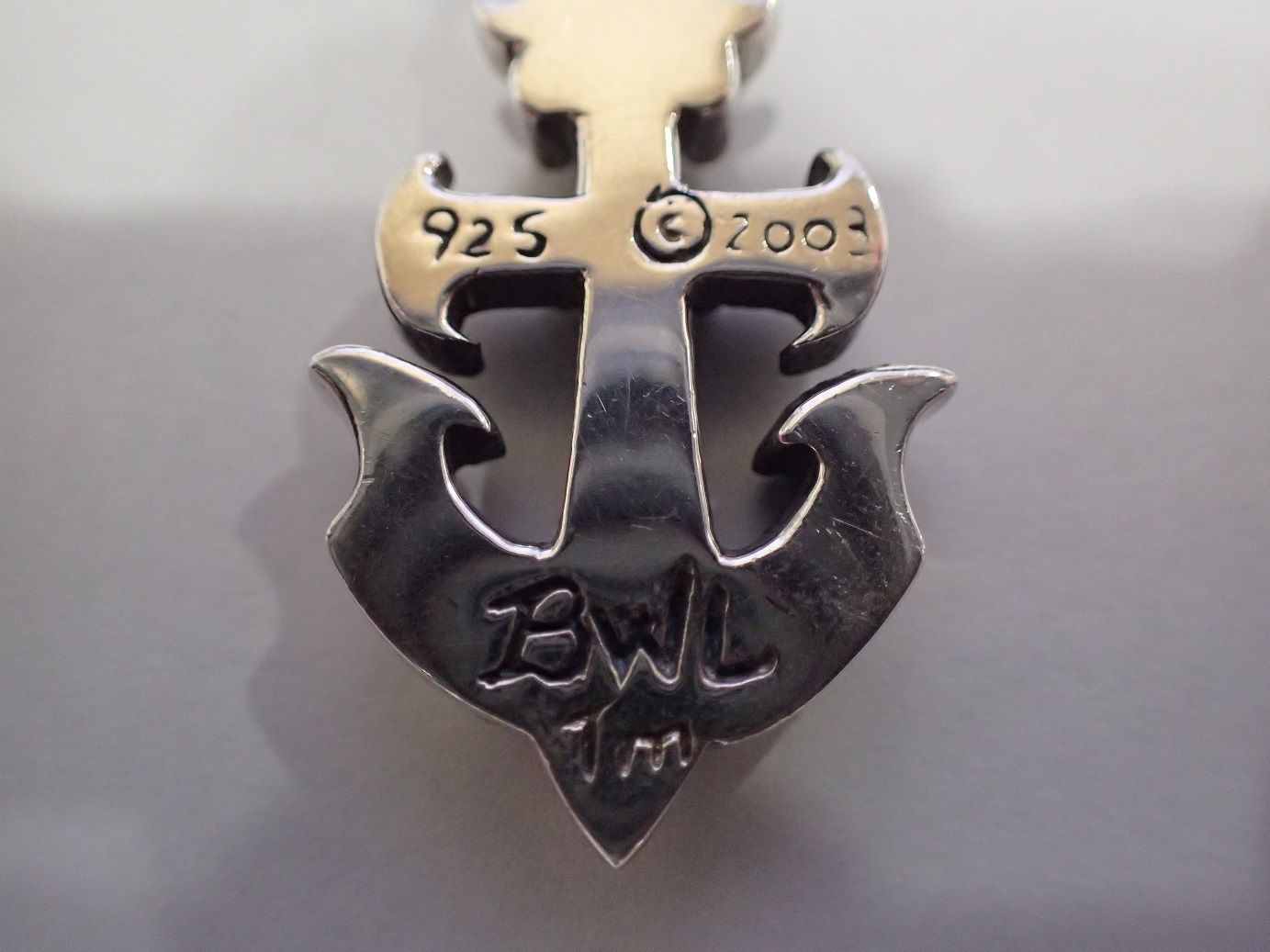 ビルウォールレザー Bill Wall Leather Anchor Pendant アンカー