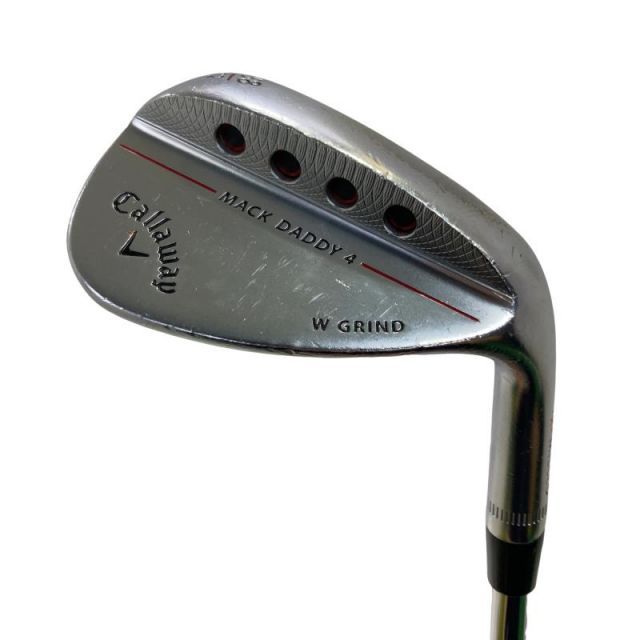 【中古】 キャロウェイ MACK DADDY 4 クロムメッキ 58°/12°W ウェッジ WG Dynamic Gold (フレックスS) メンズ 男性用 右利き 右用 Dランク ゴルフクラブ