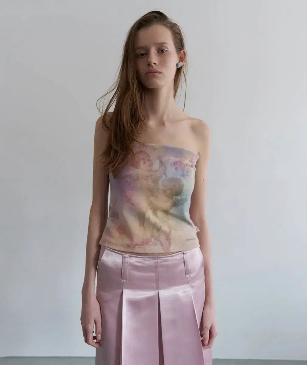 オーバデュフレア ANGEL TERRY TUBE TOP_MIX PINK