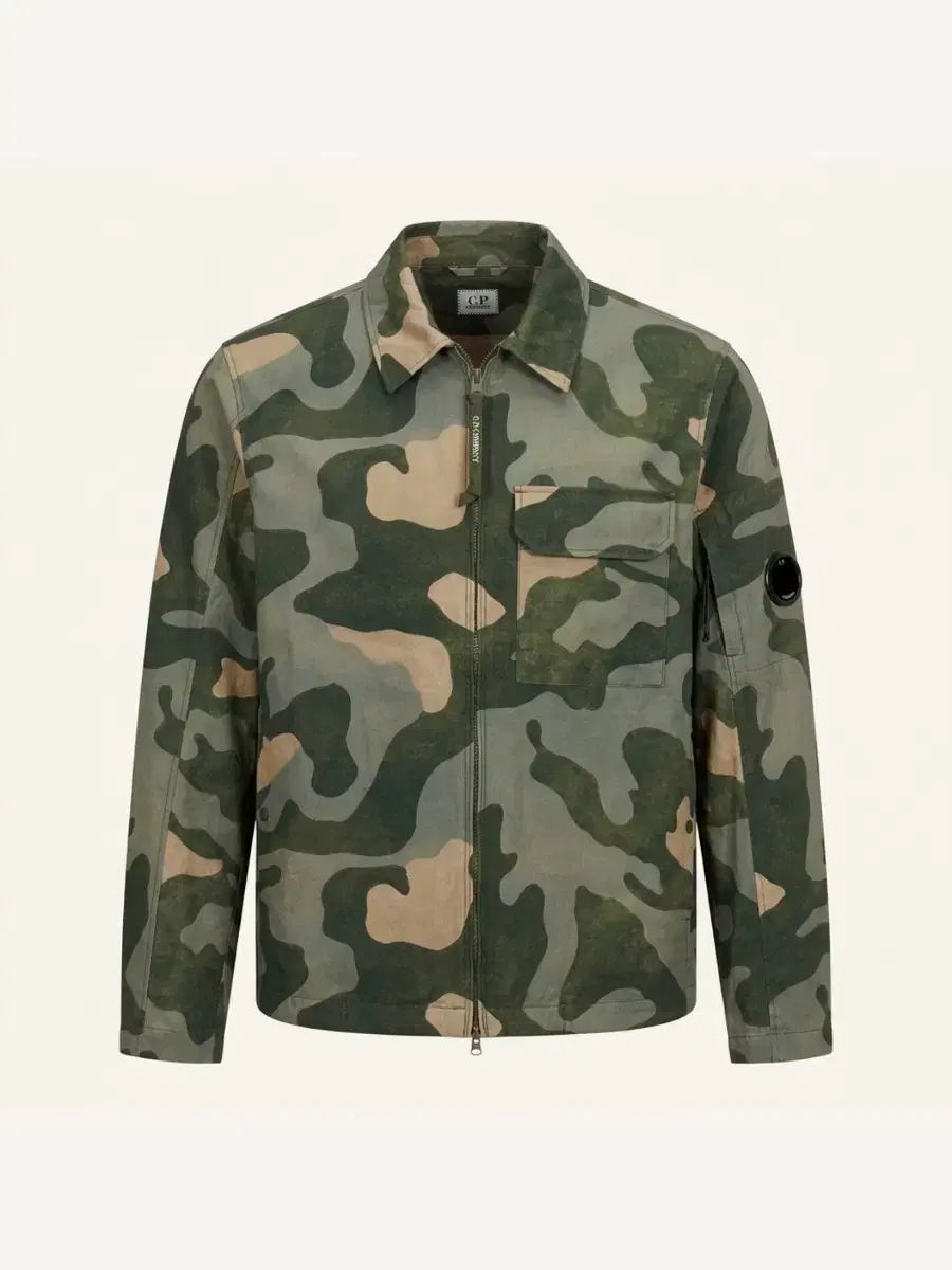 C.P. COMPANY シーピーカンパニー オーバーサイズシャツ PRO-TEK カモフラ (M)