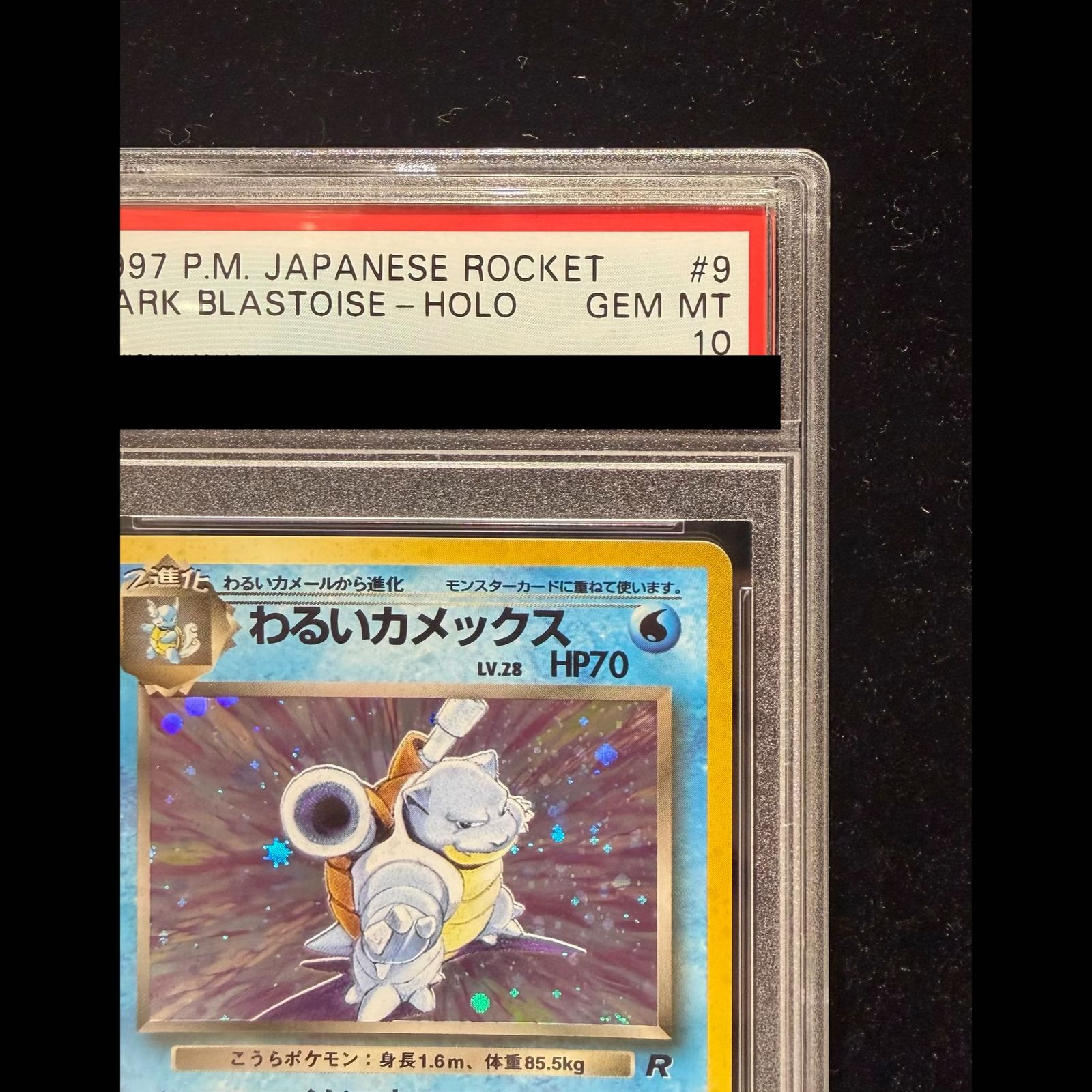 PSA10】わるいカメックス 旧裏 ☆ 1枚 - メルカリ