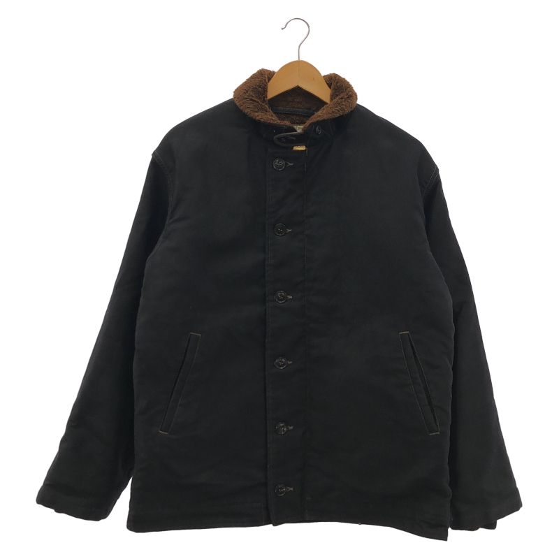 【中古】Buzz Rickson's WILLIAM GIBSON COLLECTION N-1デッキジャケット サイズ40 BR11622 ブラック[17] 28,178円